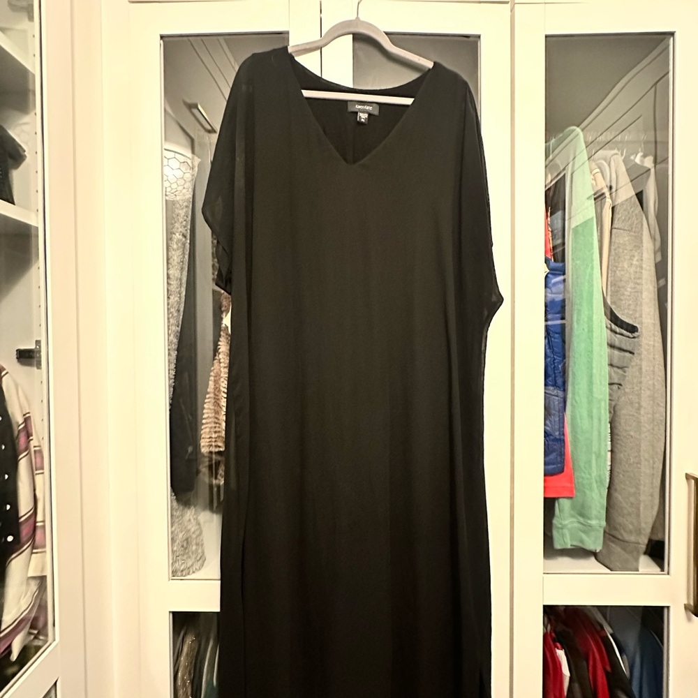 Elegant Black Women's Dress- Karen Kane